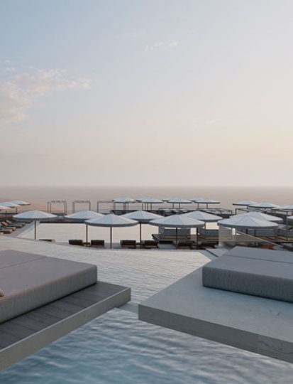 FROM NEW SWIMMING POOL